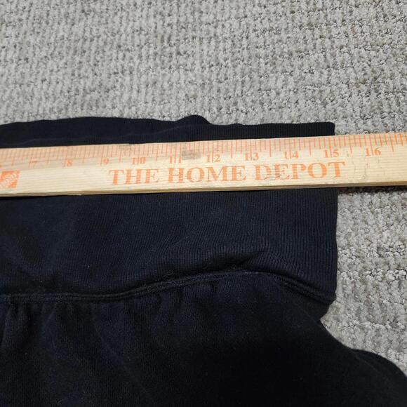 Victoria's Secret Pink Sweatpants Black Pockets Women's Size Large - Picture 2 of 9